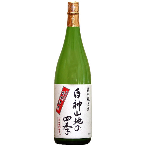 八重寿銘醸　特別純米酒　白神山地