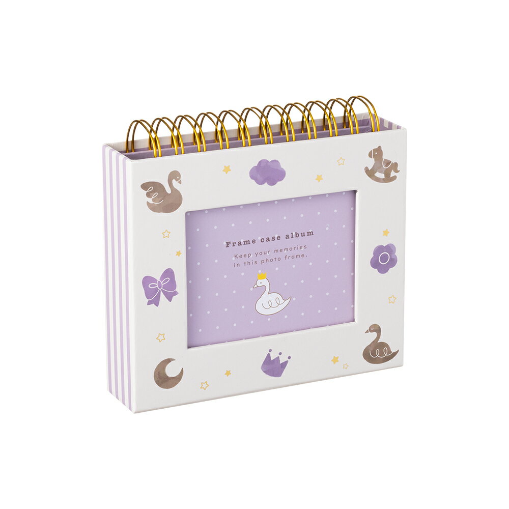 ナカバヤシ フォトランク FCアルバムL ベビーバイオレット A-FTPC-105-V