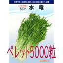 【入荷次第出荷】カネコ種苗 水竜 水菜 ペレット5000粒