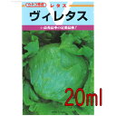 【入荷次第出荷】カネコ種苗 V(ヴイ) レタス 20ml