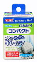 よりコンパクトな水槽に。飼育ケースや金魚鉢などに。スリムチューブ+ジョイント付。 【材質】 本体：PS(透明) ろ過材：ロカマット、活性炭マット 【適合水槽】 金魚鉢、プラケース、小型容器(8L以下) 【交換ろ過材】 ロカボーイコンパクト純正交換ろ過材 【使用環境】 淡水・海水 【原産国または製造地】 タイ