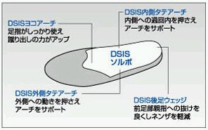 SORBO(ソルボ) DSISソルボスパイク 2Sサイズ(22.5〜24.0cm) スパイク用インソール