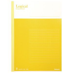Nakabayashi(ナカバヤシ) Logical スイング ロジカルノート B5 B罫 イエロー ノ-B501B-Y 【お取り寄せ】