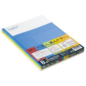 Nakabayashi(ナカバヤシ) Logical スイング ロジカルノート B5 B罫 5冊パック ノ-B501B-5P 【お取り寄せ】