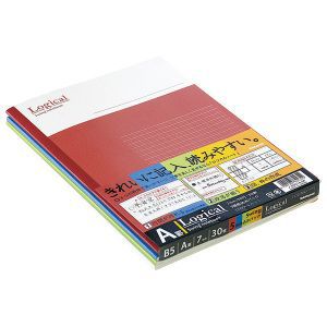 Nakabayashi(ナカバヤシ) Logical スイング ロジカルノート B5 A罫 5冊パック ノ-B501A-5P 【お取り寄せ】