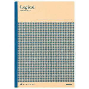 Nakabayashi(ナカバヤシ) Logical スイング ロジカルノート「クラフト・チェック」 B5 A罫 ブルー ノ-B506A-B 【お取り寄せ】