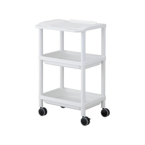 ナビス（アズワン）　モバイルPCカート　532×445×880mm　白 　MPC180LW　4589638400926