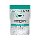 エステー 消臭力 業務用ビーズタイプ 大容量 詰替用 タバコ用 クリア 130351 4901070130351(4)