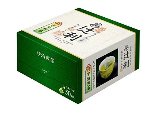 辻利 三角ティーバッグ 宇治煎茶 50Pのサムネイル