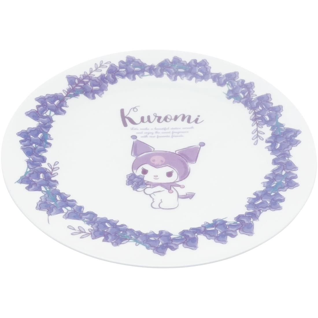 サンアート サンリオ (SANRIO) クロミ プレート 幅約19.5cm 雑貨 サンリオ グッズ ギフト プレゼント 日本製 SAN4220-1
