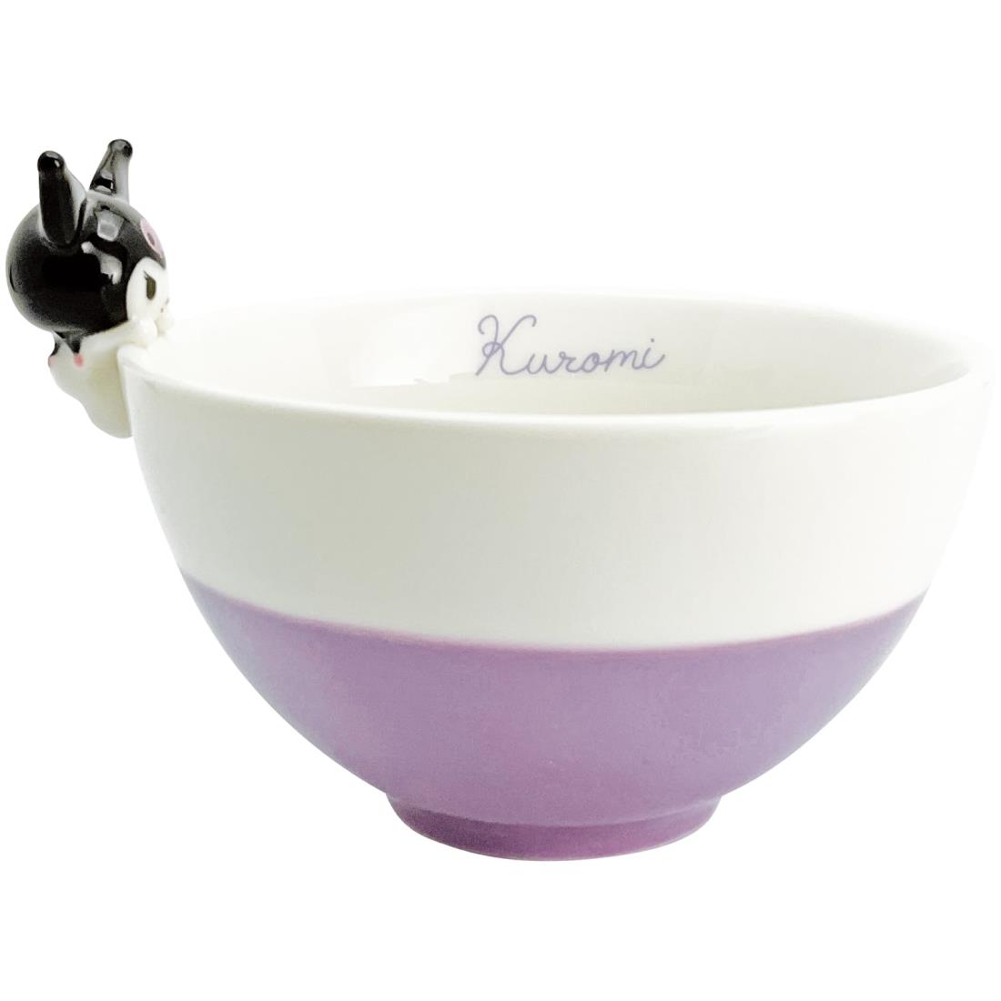 サンアート サンリオ (SANRIO) クロミ お茶碗 フィギュア付き のっかり おお茶碗 おちゃわん 雑貨 サンリオ グッズ ギフト プレゼント SAN4212-4