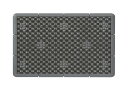 山崎産業 玄関マット 泥落とし コンドル 泥っぷマット グレー #1 45×60cm 日本製 473342F-185-1