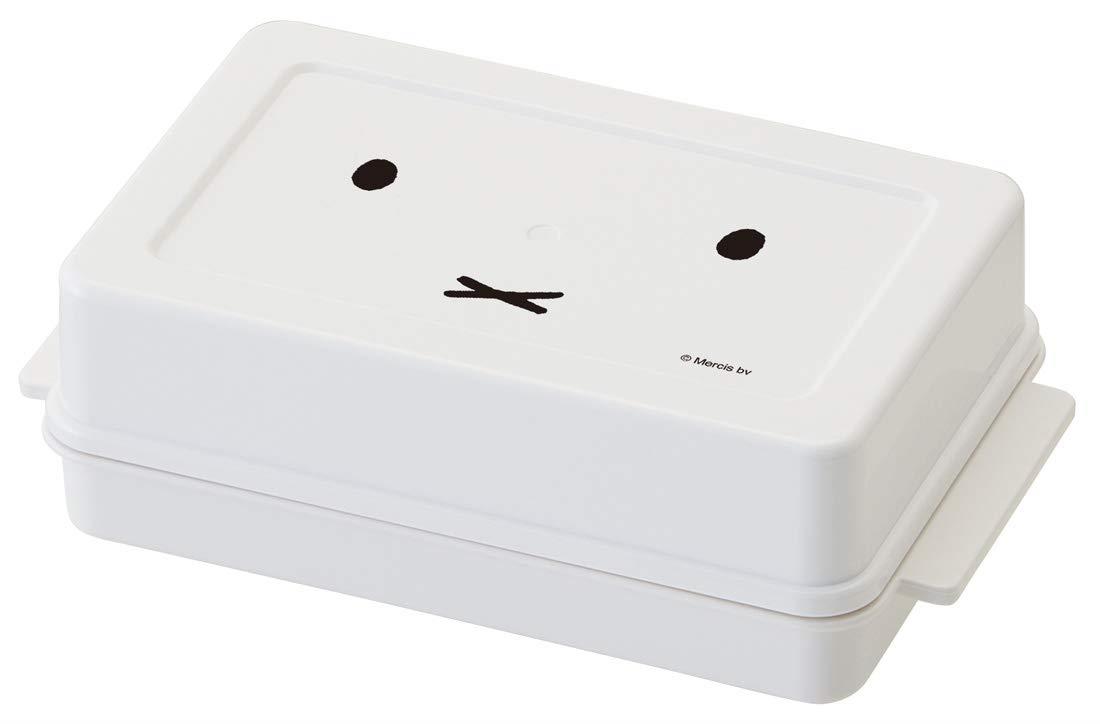 スケーター(Skater) バターケース バター容器 バターカッター ガイド付 ミッフィー BTG1 16x9.5xh5.1cm-A