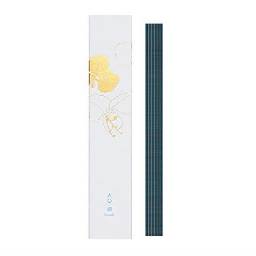 AO (アオ) インセンス 縹(はなだ) 草木の爽やかな香り 30本入 香立て付き 日本製