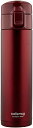 パール金属 マグボトル レッド 350ml 350 カフェマグワンタッチ HB-4036(3)