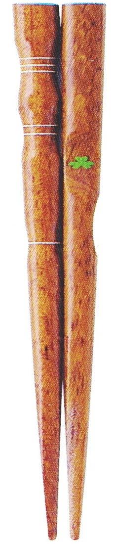 イシダ 日本製 矯正箸 左利き用 子供用三点支持箸 18cm