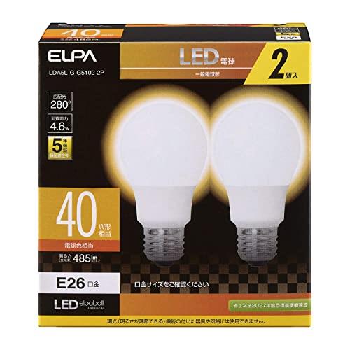 (ELPA) LEDŵA۸ E26 ŵ忧  2 LDA5L-G-G5102-2P