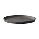 KINTO (キントー) ALFRESCO プレート 250mm ブラック 食洗機使用可 アウトドア ギフト プレゼント 20716