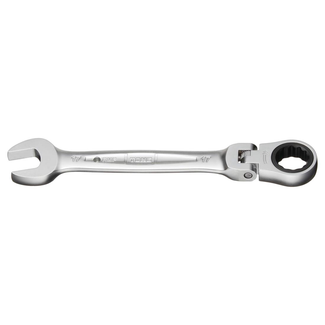 トネ(TONE) 首振ラチェットめがねレンチ RMF-17 二面幅17mm