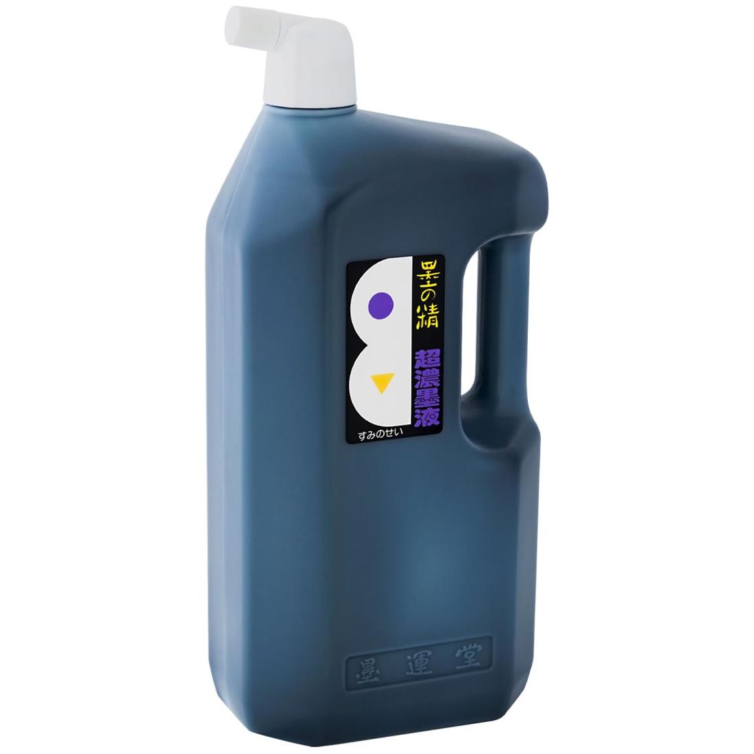 墨運堂 墨汁 墨の精 超濃墨液 練習用 2L 12218