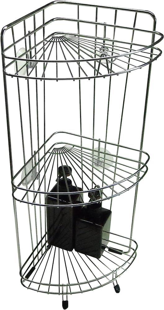 大木 ステンレス 三角コーナー 3段