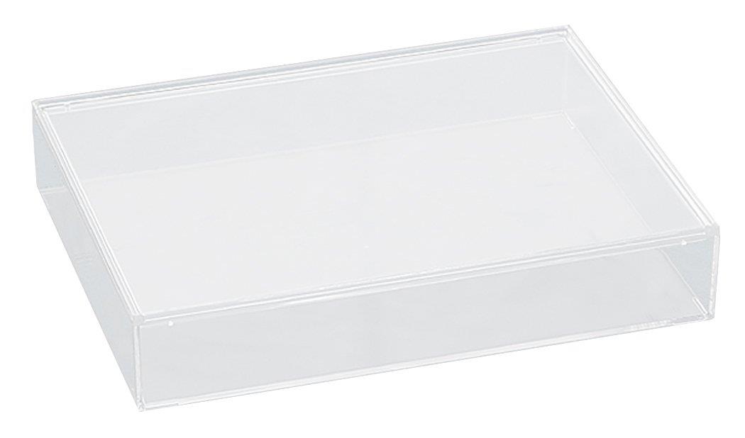 蝶プラ工業 クリアーケース デスコ 透明 BS-1A(フタ付) 690663