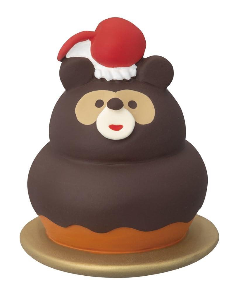 デコレコーポレーション concombre たぬきケーキ サイズ：約W3.2 H3.8 ZCB-47531