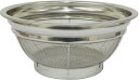 本間冬治工業 ざる 日本製 18cm 弁慶18-8 F型ザル 4480013