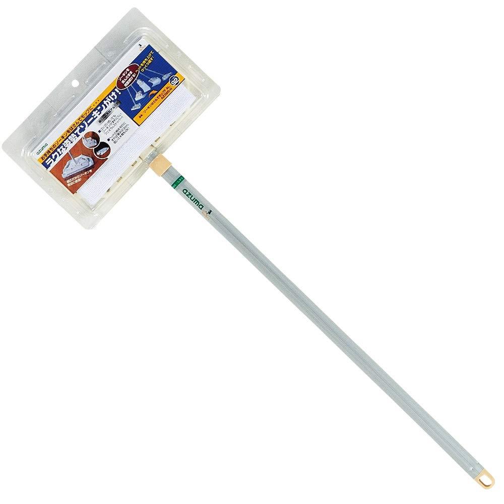 アズマ 床掃除用モップ ゾーキンはさんでモップFAL 幅23cm 柄の長さ67~117cm 伸縮柄 AZ395-N(3)