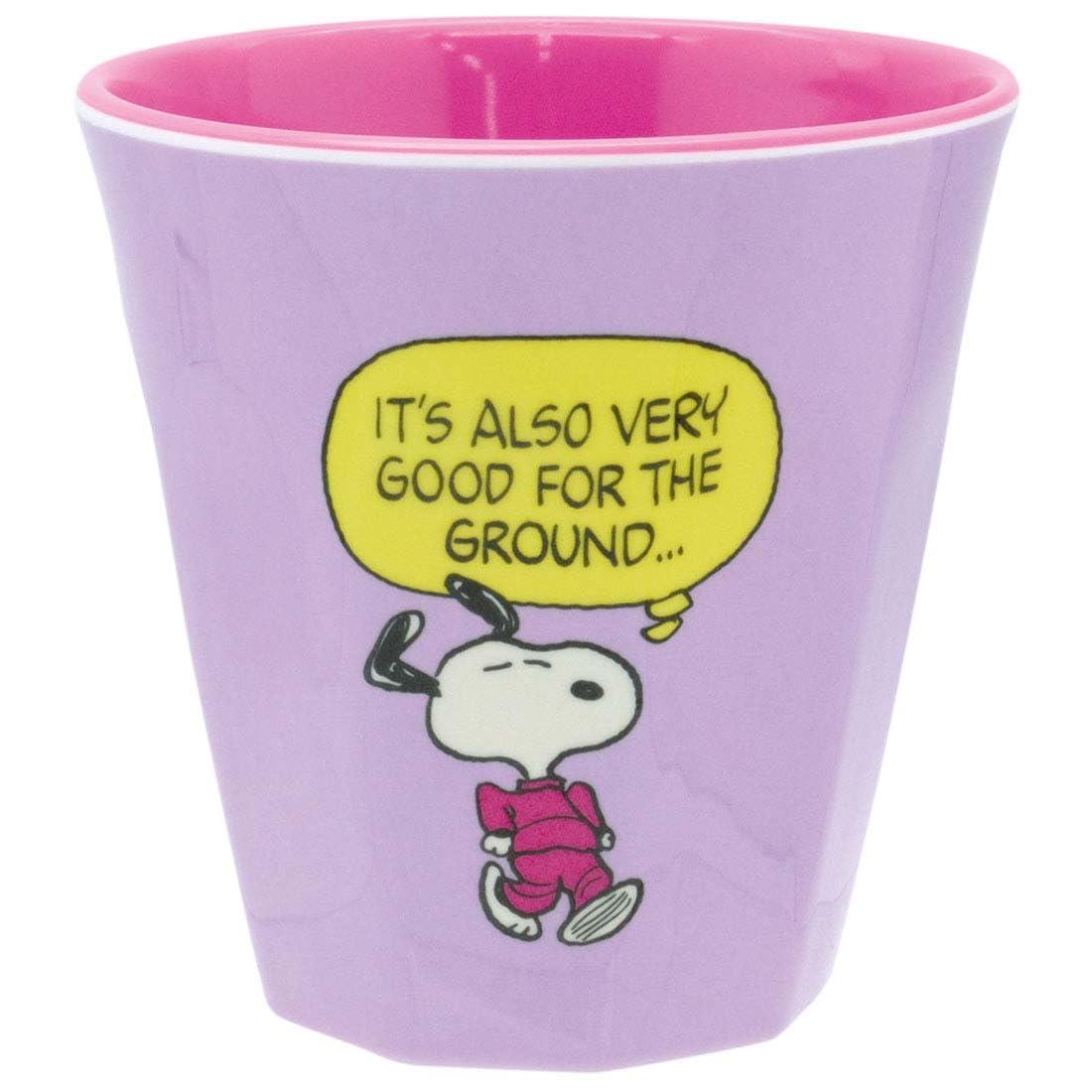 大西賢製販 PEANUTS メラミンタンブラー PURPLE サイズ：約φ8.7 H9 PL-782