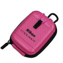 Nikon ゴルフ用レーザー距離計 COOLSHOT用ハードケース CS-CS1 ピンク CSCS1PK