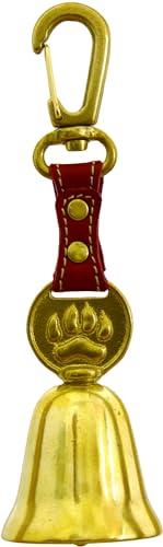 BIG FOREST(ビッグフォレスト) アウトドア クマよけ鈴 熊に金棒Pro-DX 牛革使用 フル真鍮製 消音機能付..