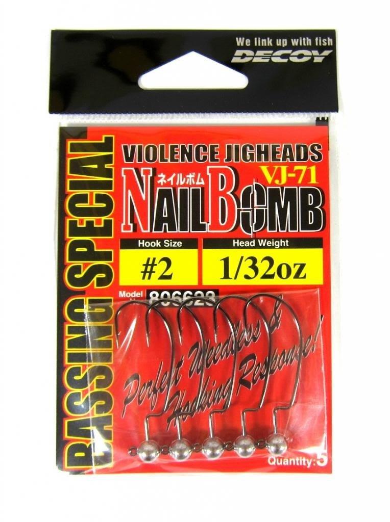 カツイチ(KATSUICHI) DECOY ネイルボム VJ-71 3/32oz #1