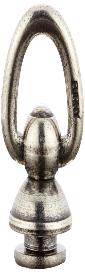 協進エル 附属金具 ドロップハンドル ネジ式 ニッケル 1173100-01 73100-01