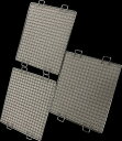尾上製作所(ONOE) フォールディングBBQコンロ用替え網3枚セット F-BN2527 焚き火台 キャンプ用品 BBQ コンロ グリル バーベキュー 七輪