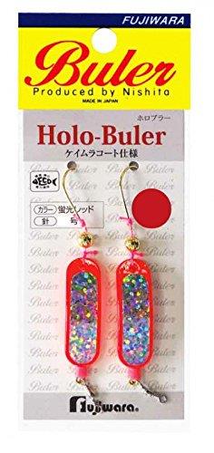 フジワラ(Fujiwara) 仕掛け ホロブラー 15g 蛍光レッド