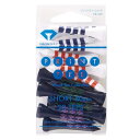 ダイヤゴルフ(DAIYA GOLF) ゴルフティー プリントティー ショートF アーガイル・ボーダー TE-125