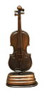 秋月貿易 デザイン小物 バイオリン W3.8cm x D2.5cm x H9cm アンティークシャープナー 9648