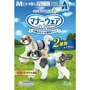 ユニ・チャーム 【セット販売】マナーウェア 男の子用 小〜中型犬用 Mサイズ 青チェック・紺チェック 42枚×2コ