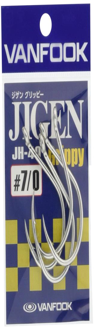 VANFOOK(ヴァンフック) ジゲングリッピー JH-40#7/0 シルバー