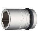 トネ(TONE) インパクト用ソケット HP4NV-18 差込角12.7mm(1/2”) 二面幅18mm