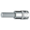 トネ(TONE) ヘキサゴンソケット HP4H-12 差込角12.7mm(1/2”) 二面幅12mm
