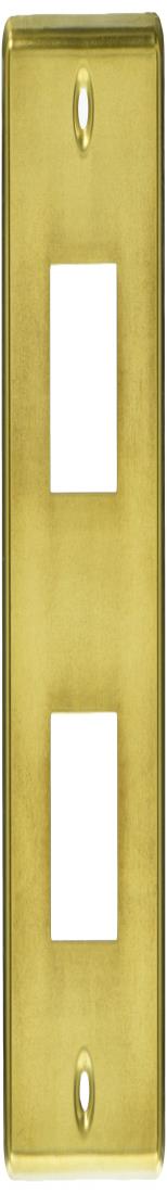 OHM ファッションプレート 真鍮 2コ用 HS-UC02 00-4699