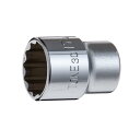 トネ(TONE) ソケット(12角) 3D-17 差込角9.5mm(3/8”) 二面幅17mm