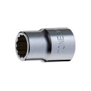 トネ(TONE) ソケット(12角) 3D-10 差込角9.5mm(3/8”) 二面幅10mm