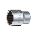 トネ(TONE) ソケット(12角) 3D-17.5 差込角9.5mm(3/8”) 二面幅17.5mm