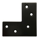 ダイドーハント 2x4サポート フラットL字 タイプ1 24LL1-BK (黒塗装) 後付け補強/2x4材/側面補強 (daidohant) 10179095