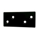 ダイドーハント 2x4サポート 帯金物 タイプ3 24F3-BK (黒塗装) つなぎ合わせ/2x4材/側面補強 (daidohant) 10179086