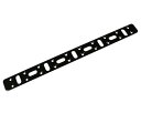 MYST(マイスト) 取付金具(カチオン電着) 黒色 幅25×長さ300×厚み3mm (6085) DIY用