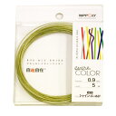 日本化線 NIPPOLY 自遊自在 wire COLOR 0.9φ×5m巻 シャインゴールド